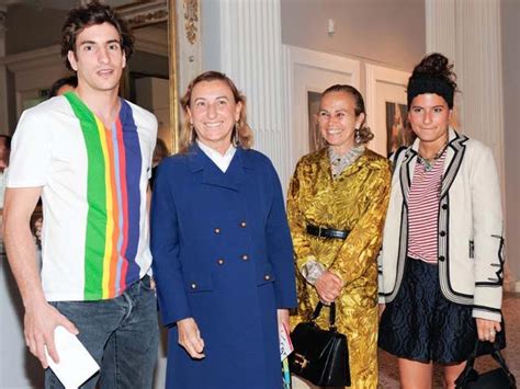 miuccia prada e sua famiglia|miuccia prada parents.